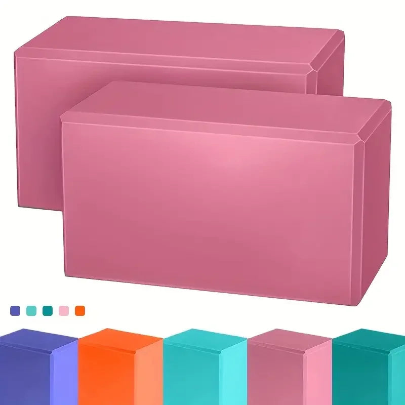EVA Yoga Foam Blocks (Set of 2)